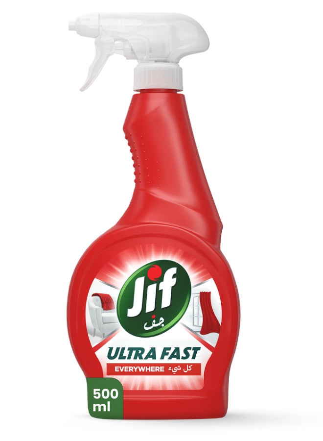 Jif Ultra Fast Cleaner Spray, Everywhere Red 500ml